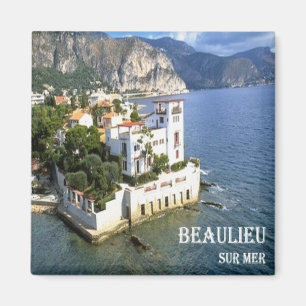zFR0104 BEAULIEU SUR MER-BELLUOGO, French Riviera, Magnet