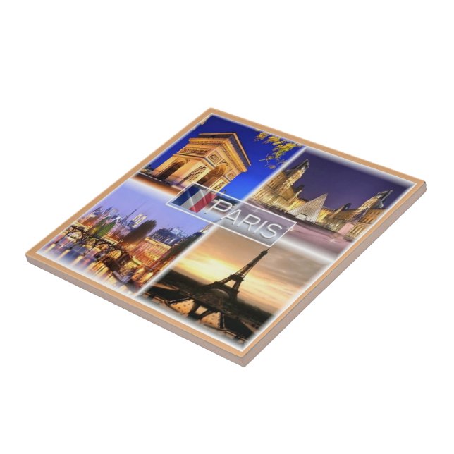 zFR018 PARIS By Night, Tile (Side)
