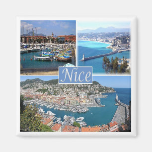 zFR044 NICE, Provence, France, Fridge Magnet
