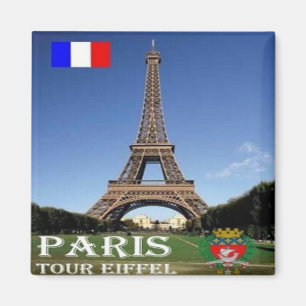 zFR067 EIFFEL TOWER Paris, France, Fridge Magnet