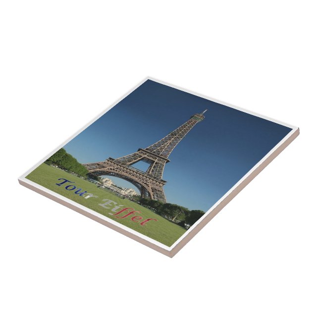 zFR150 EIFFEL TOWER, Paris, France, Tile (Side)