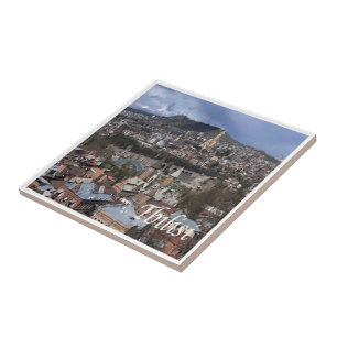 zGE007 TBILISI panorama, Georgia, Tile