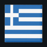zGR001 Greece, GREEK FLAG, Fridge Magnet<br><div class="desc">Here you will find the souvenir of your vacation. (zGR001 Greece,  GREEK FLAG Fridge magnet). Amaze friends and relatives with the unique souvenirs from your great trip. Try us. #LeoPepeDesign - europe greece,  leopepedesign,  travel trip photo tourism,  gift souvenir gadget fridge magnet.</div>