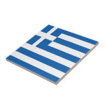 zGR001 Greece, GREEK FLAG, Tile<br><div class="desc">Here you will find the souvenir of your vacation. (zGR001 Greece,  GREEK FLAG ceramic tile). Amaze friends and relatives with the unique souvenirs from your great trip. Try us. #LeoPepeDesign - europe greece,  leopepedesign,  travel trip photo tourism,  gift souvenir gadget ceramic tile.</div>