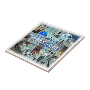zGR018 SANTORINI, Σαντορίνη, Greece, Tile