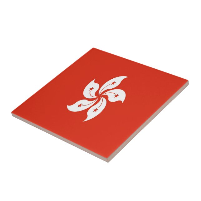zHK001 FLAG Hong Kong, Tile (Side)