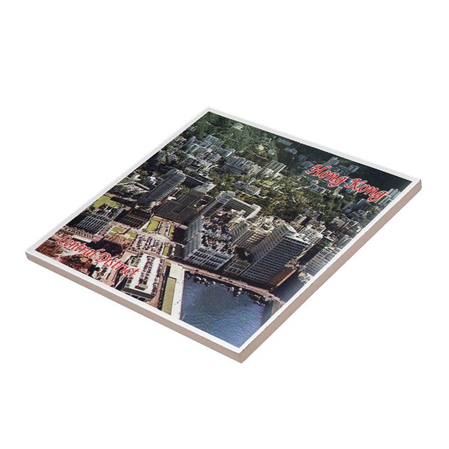 zHK003 HONG KONG Central District, Asia, Tile (Side)