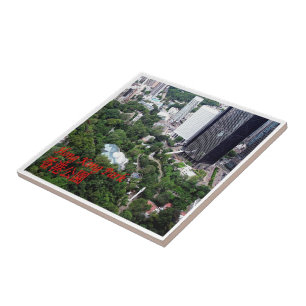 zHK026 HONG KONG park aerial view, Asia, Tile