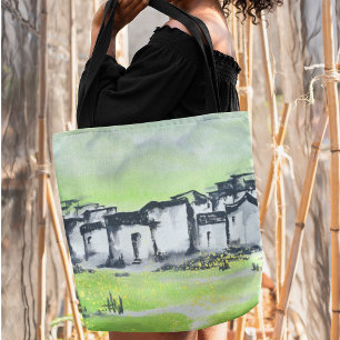 Zhongguo Cun - Chinese Village Tote Bag