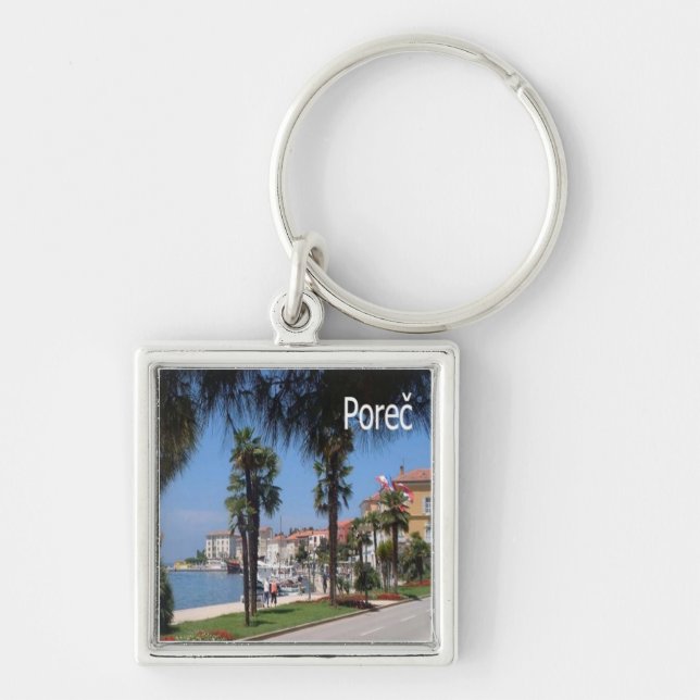 zHR009 POREC, Croatia, Key Ring (Front)