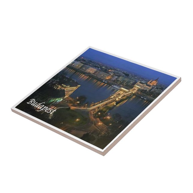 zHU008 BUDAPEST, Hungary, Budapest, Tile (Side)