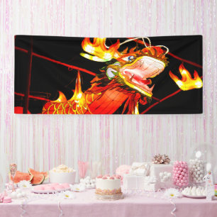 Zhulong Fire Dragon Banner