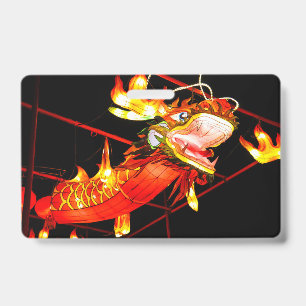 Zhulong Fire Dragon  ID Badge