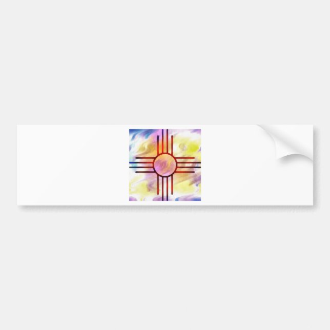 Zia Bumper Sticker (Front)