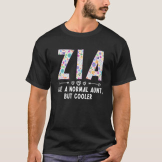 Zia Definition Zia Aunt Italian Aunt Zia Auntie T-Shirt