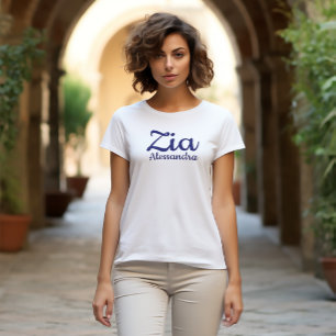 Zia Italian Aunt Auntie T-Shirt