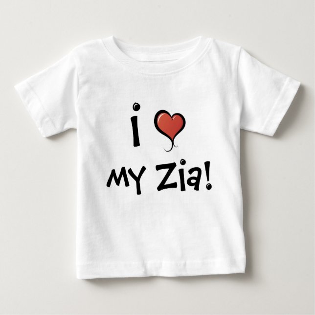 Zia Love Baby T-Shirt (Front)
