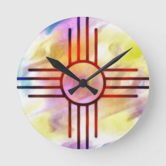 Zia Round Clock