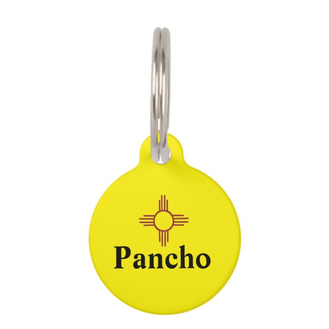 Zia Sun  Pet Tag (Front)