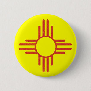 Zia Vintage 6 Cm Round Badge