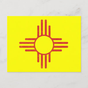 Zia Vintage Postcard