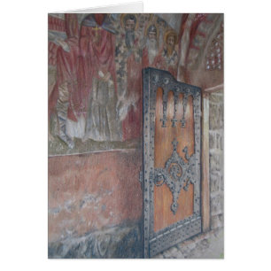 Zica Frescoes and Door