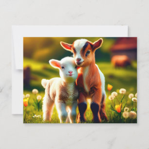 Zicklein Postcard