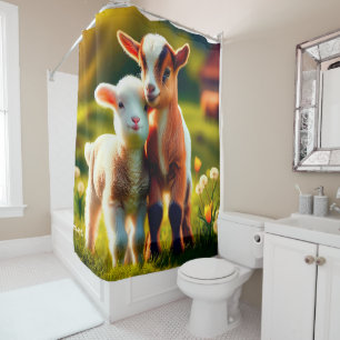 Zicklein Shower Curtain