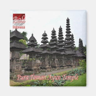zID019 PURA TAMAN AYUN Temple, Bali, Indonesia, Magnet