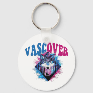 Zidika vascover wolf Essential Key Ring