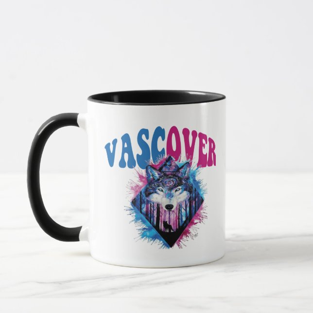 Zidika vascover wolf  Essential Mug (Left)
