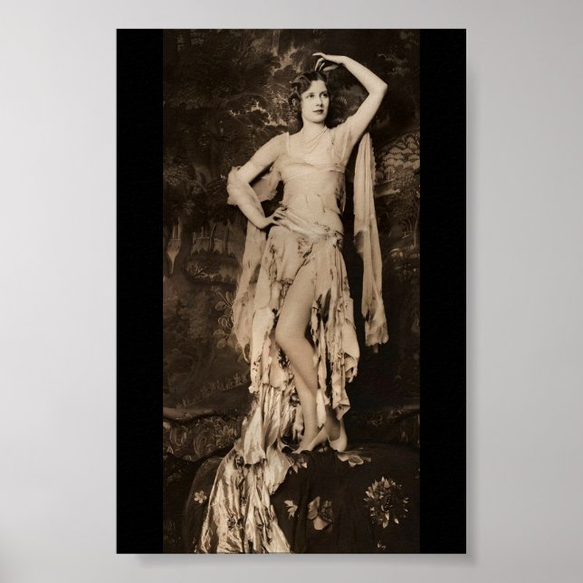 Ziegfeld Follies Girl Blanche Satchell  .. 1920s Poster (Front)