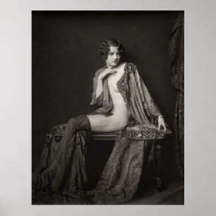 ZIEGFELD FOLLIES GIRL - JEAN ACKERMAN c. 1926 Poster