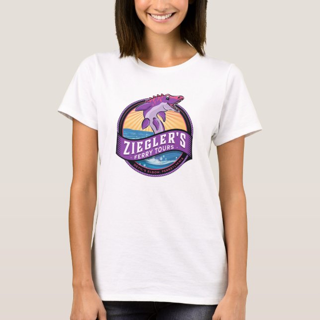 Ziegler's Ferry Tours women's tshirt (Front)