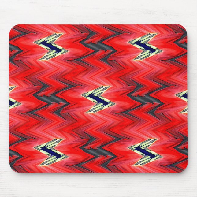 Zig my Zag.... Mouse Pad (Front)