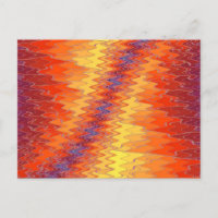 ZIG ZAG 2 Postcard
