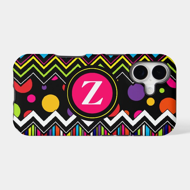 Zig Zag & Dots (Back Horizontal)