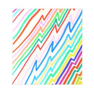 Zig Zag Line  Colours   Notepad