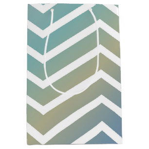 zig zag pattern Wrapping Paper Medium Gift Bag