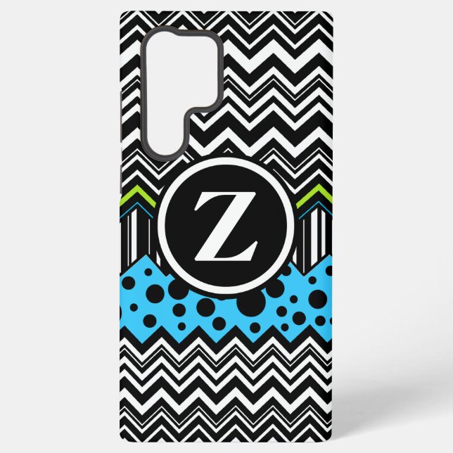 Zig Zag Samsung Galaxy S22 Ultra Case (Back)