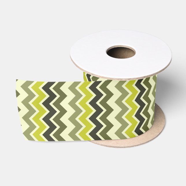 ZIG ZAG SATIN RIBBON (Spool)