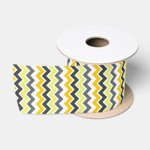 ZIG ZAG STRIPES SATIN RIBBON