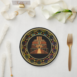 ZIGGURAT Paper Plate