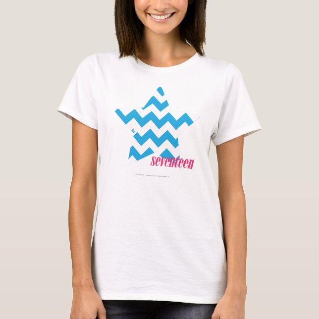ZigZag Aqua 2 T-Shirt (Front)