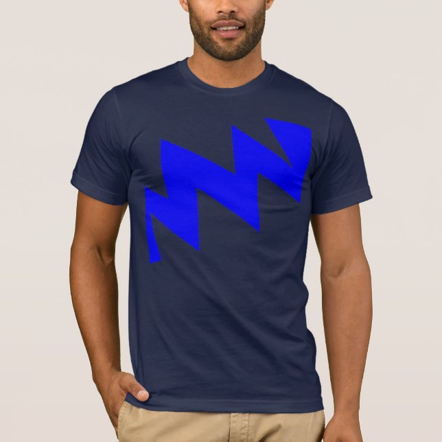 ZigZag - Blue T-Shirt (Front)