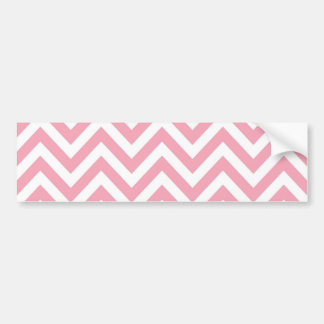 ZigZag Chevron pattern Hipster or Mod Styled Bumper Sticker