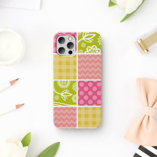Zigzag, Chevron, Polka Dots, Gingham, Patchwork Case-Mate iPhone Case