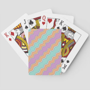 ZigZag Geometric Pattern Playing Cards