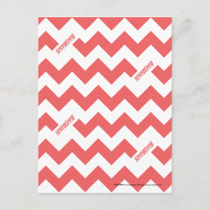 ZigZag LtPink Postcard
