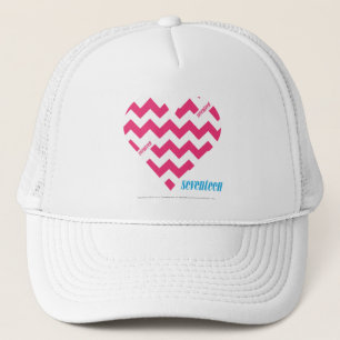 ZigZag Magenta 3 Trucker Hat